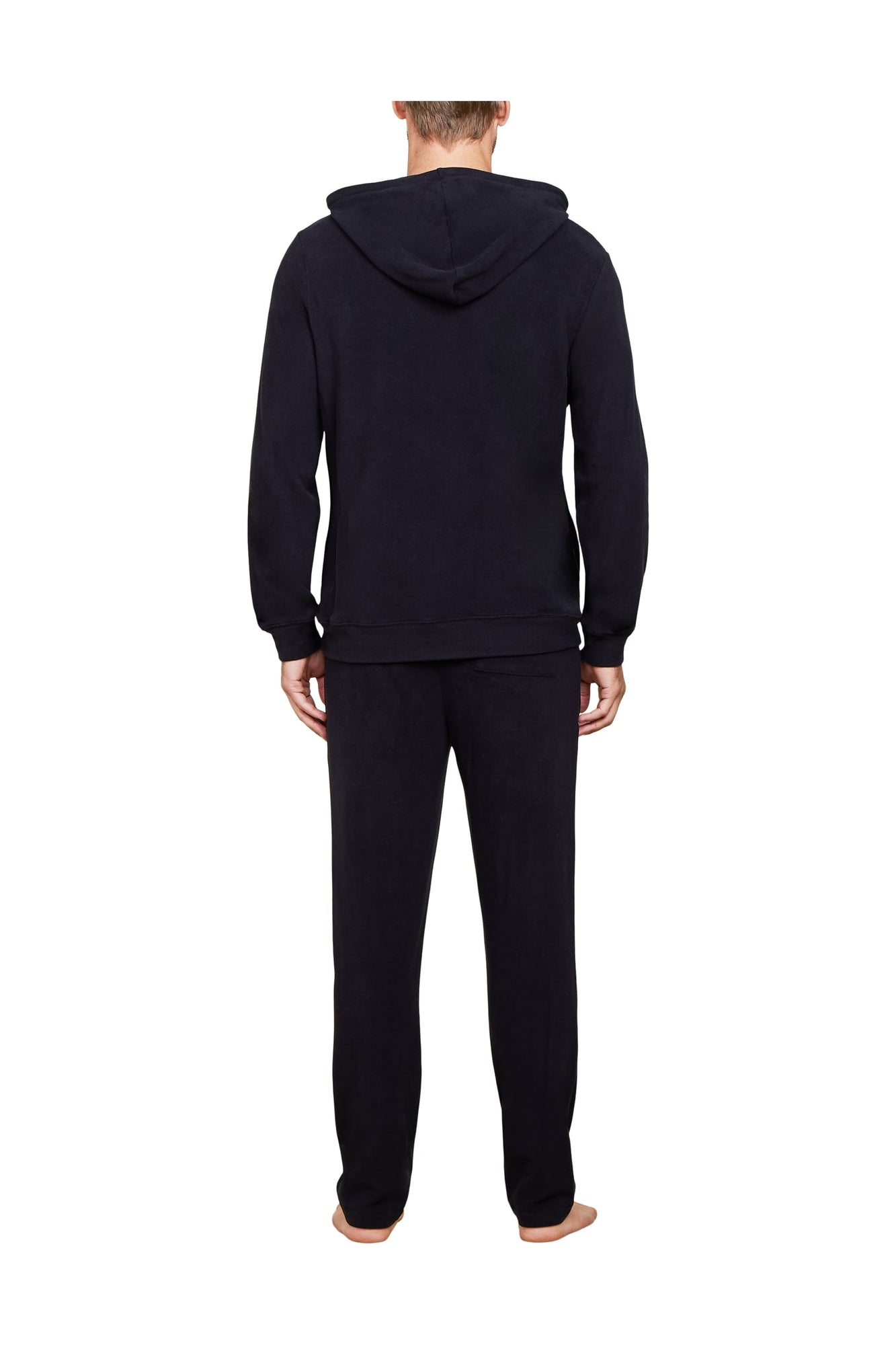 Mens | Malibu Collection Brushed Fleece Hoodie | Black