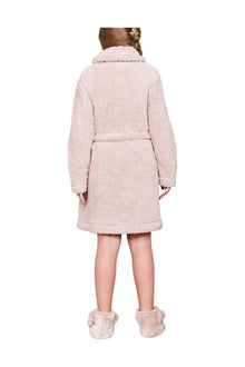 Youth | Faux Fur Bear Bootie | Antique Taupe