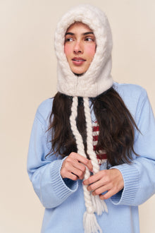 Womens | Cable Knit Hat | Ivory