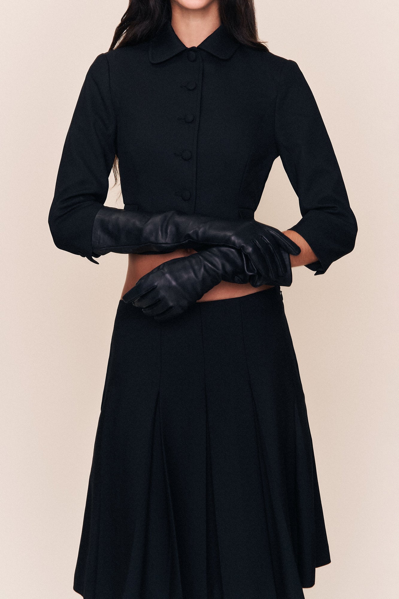 Womens | Leather Gloves | Black