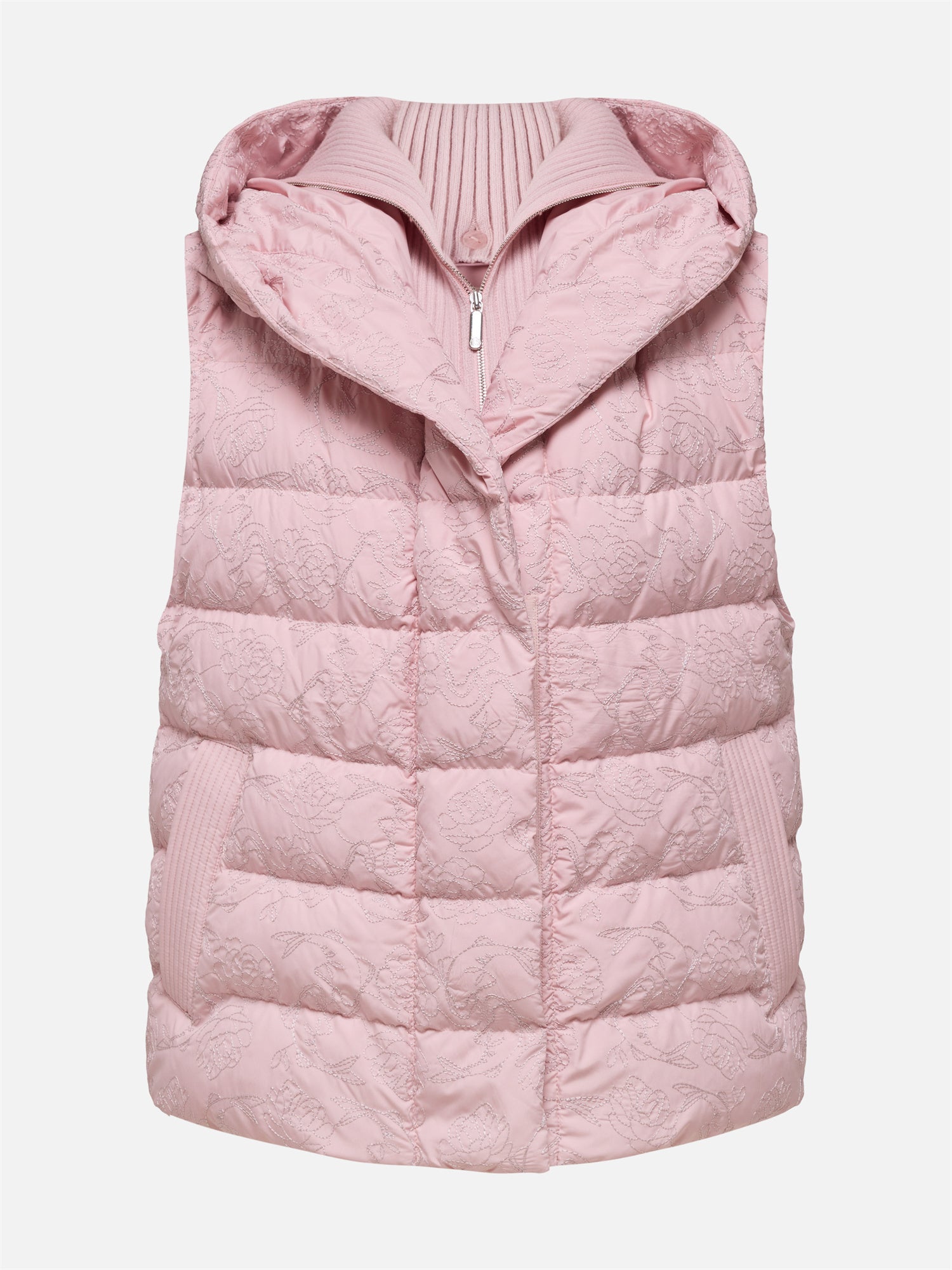 Goose Down Vest | Pink