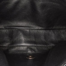 Chanel | Pre-Owned Medium Classic Chevron Patent Double Flap - II | Black