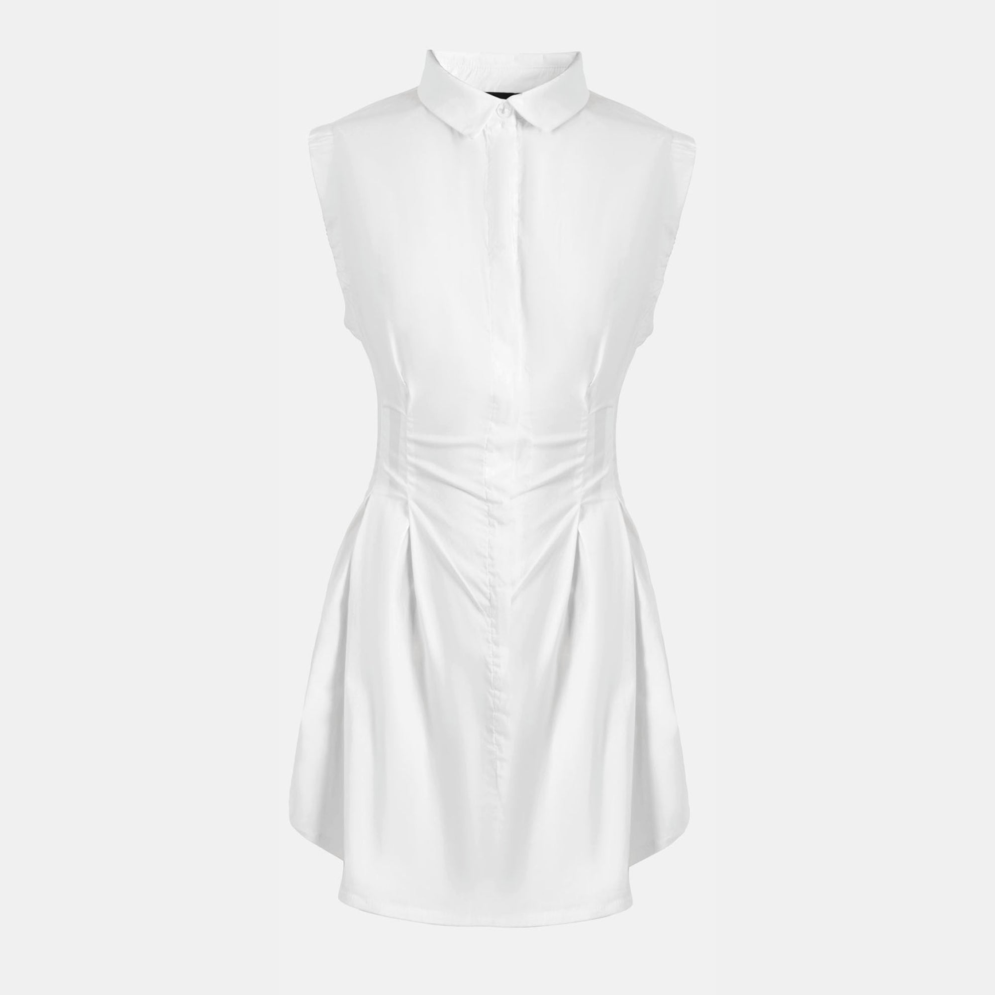 OW Collection Ella Sleeveless Dress | White