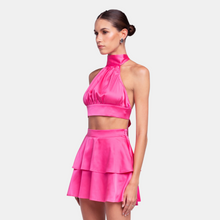 OW Collection Eloise Halter Top | Pink Dreams