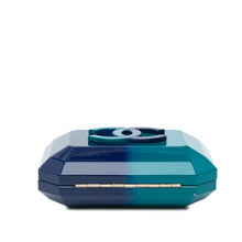 Chanel | Pre-Owned CC Ombre Acrylic Clutch on Chain | Blue