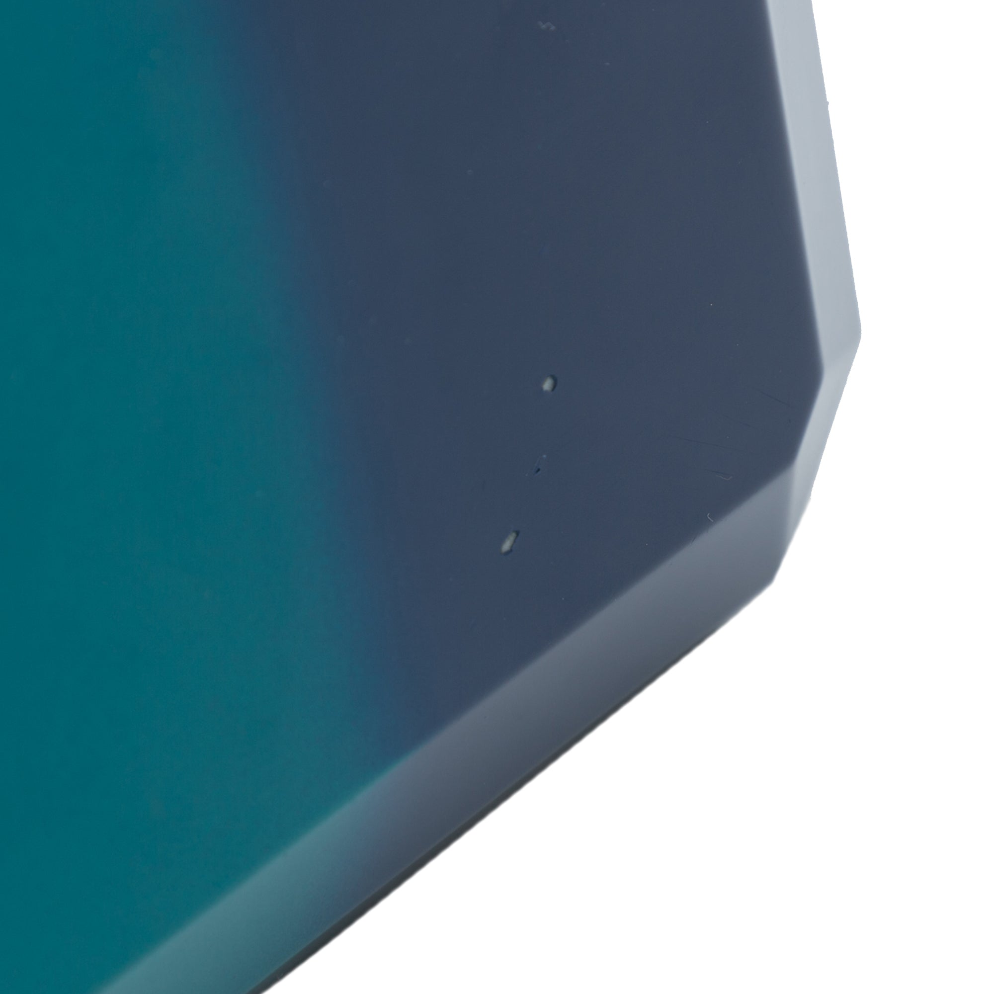 Chanel | Pre-Owned CC Ombre Acrylic Clutch on Chain | Blue