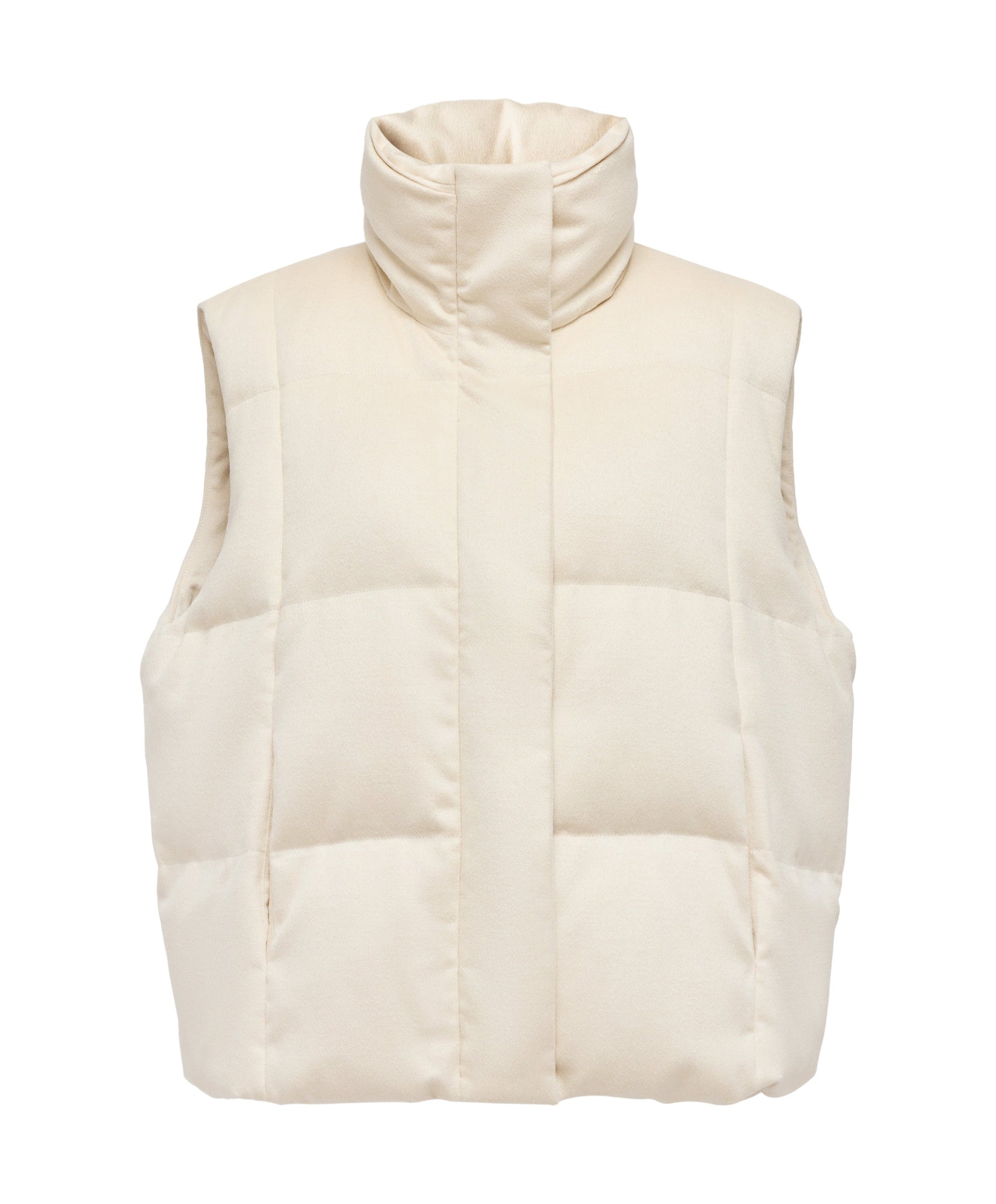 Puffer Vest | Cream