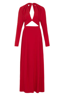 Envelope Flume Maxi Dress | Ember