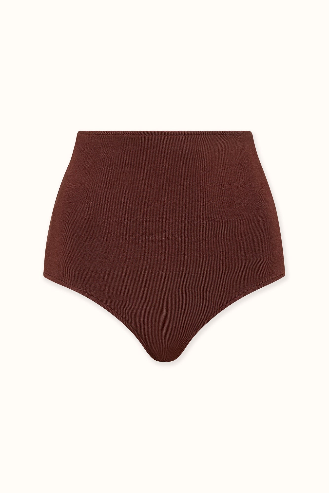 Knit High Waisted Brief | Light Java