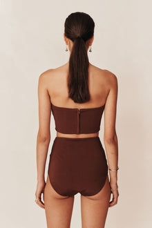 Knit Tube Top | Light Java