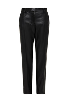 Classico Leather Trouser | Black