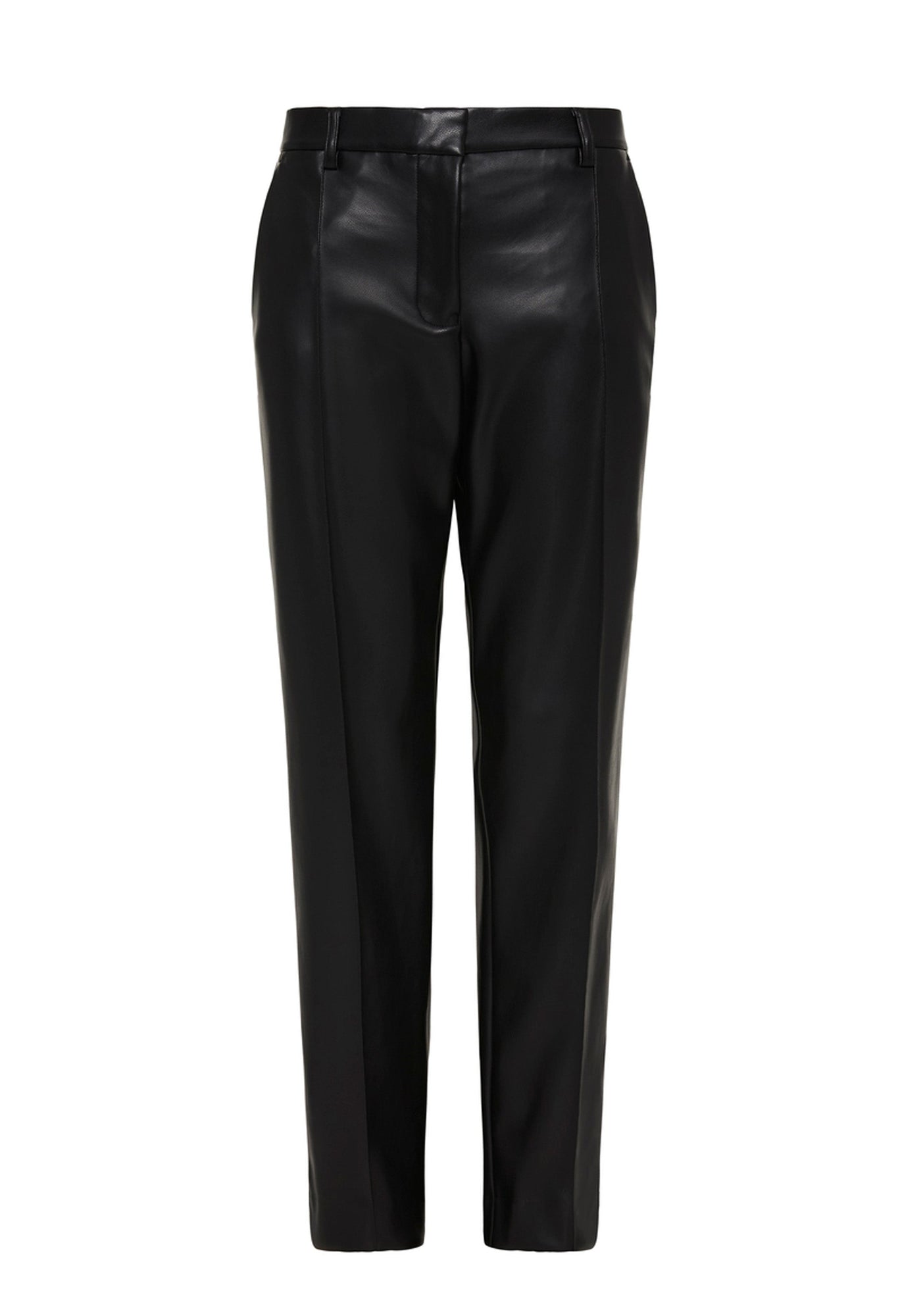 Classico Leather Trouser | Black