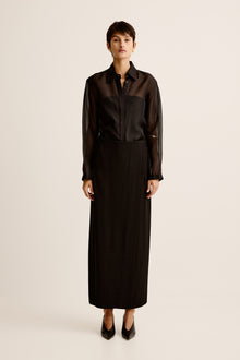 Ortus Wrap Skirt | Black