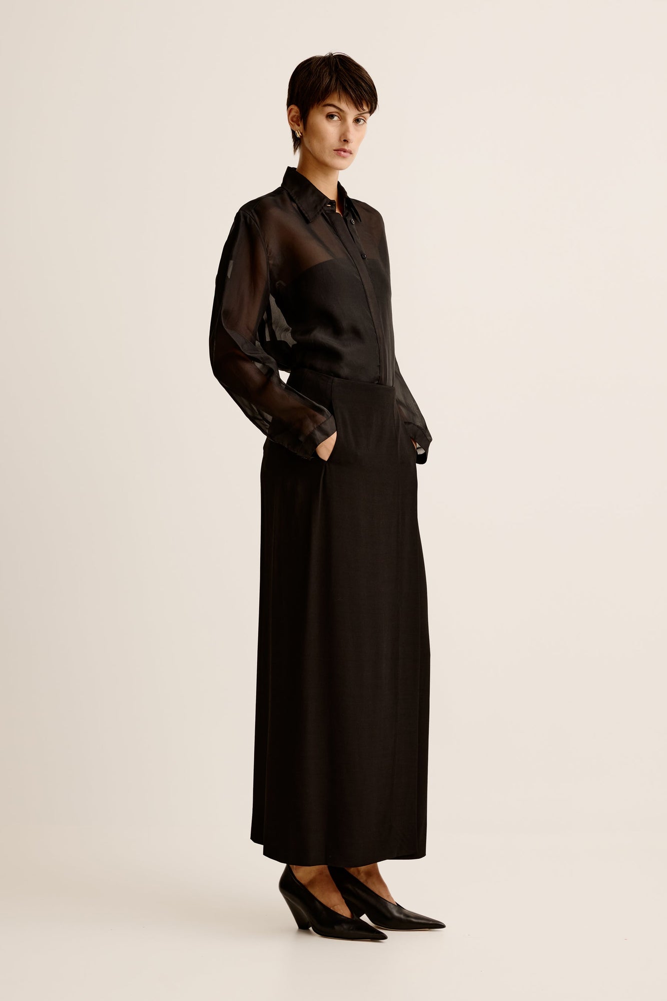 Ortus Wrap Skirt | Black