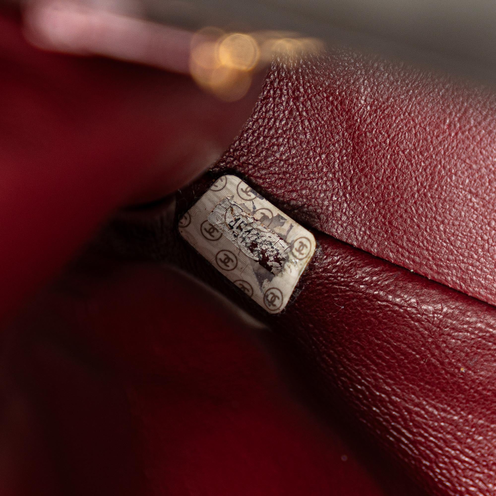 Chanel | Pre-Owned Jumbo Lambskin Double Sided Flap | Black