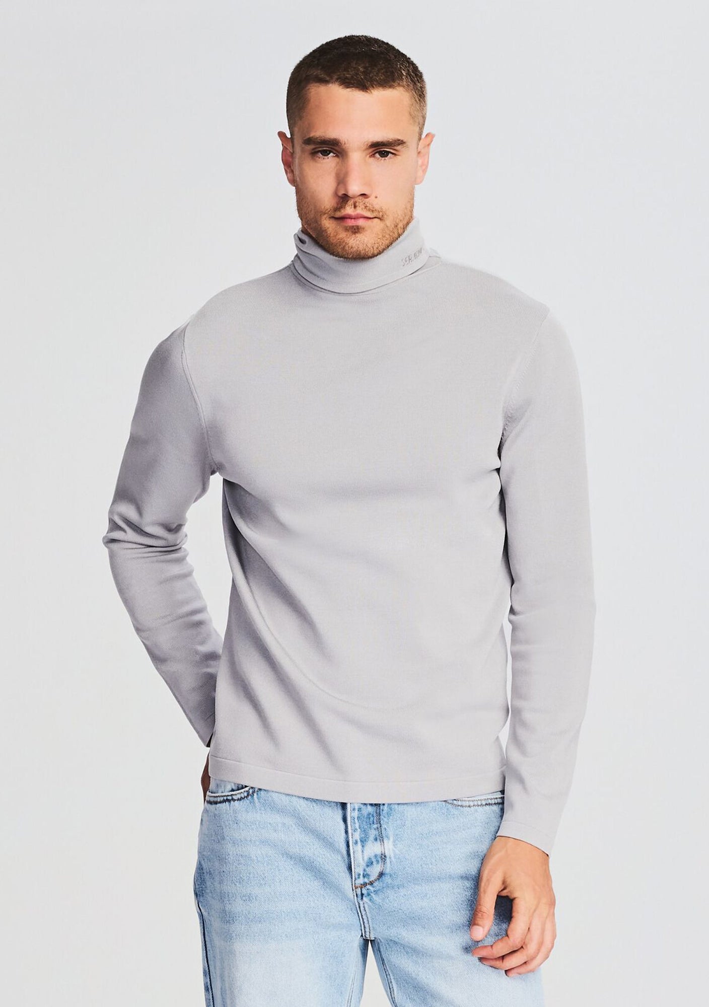 Mens | Dale Turtleneck | Silver