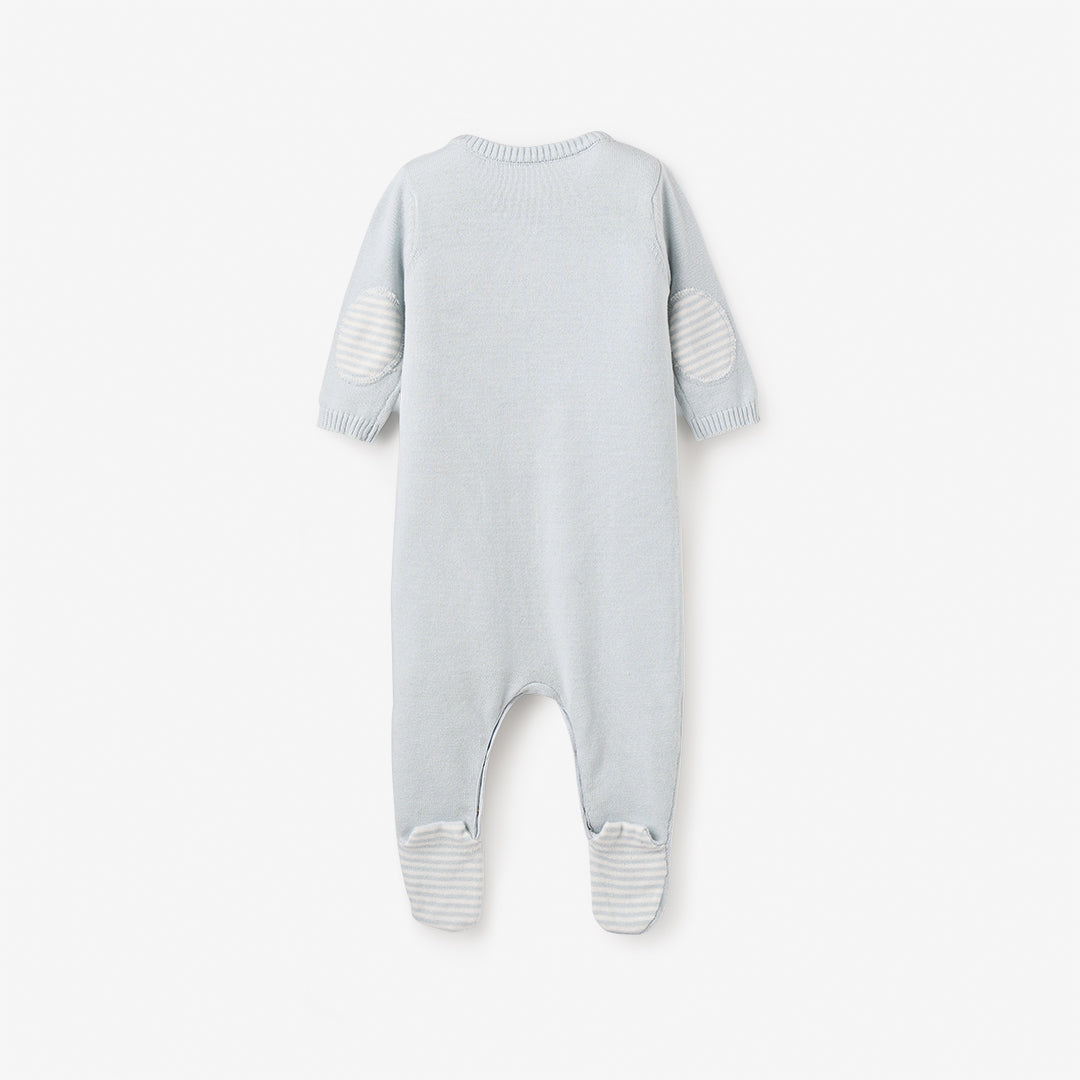 Boys | Otter Lake Footed Jumpsuit | Blue