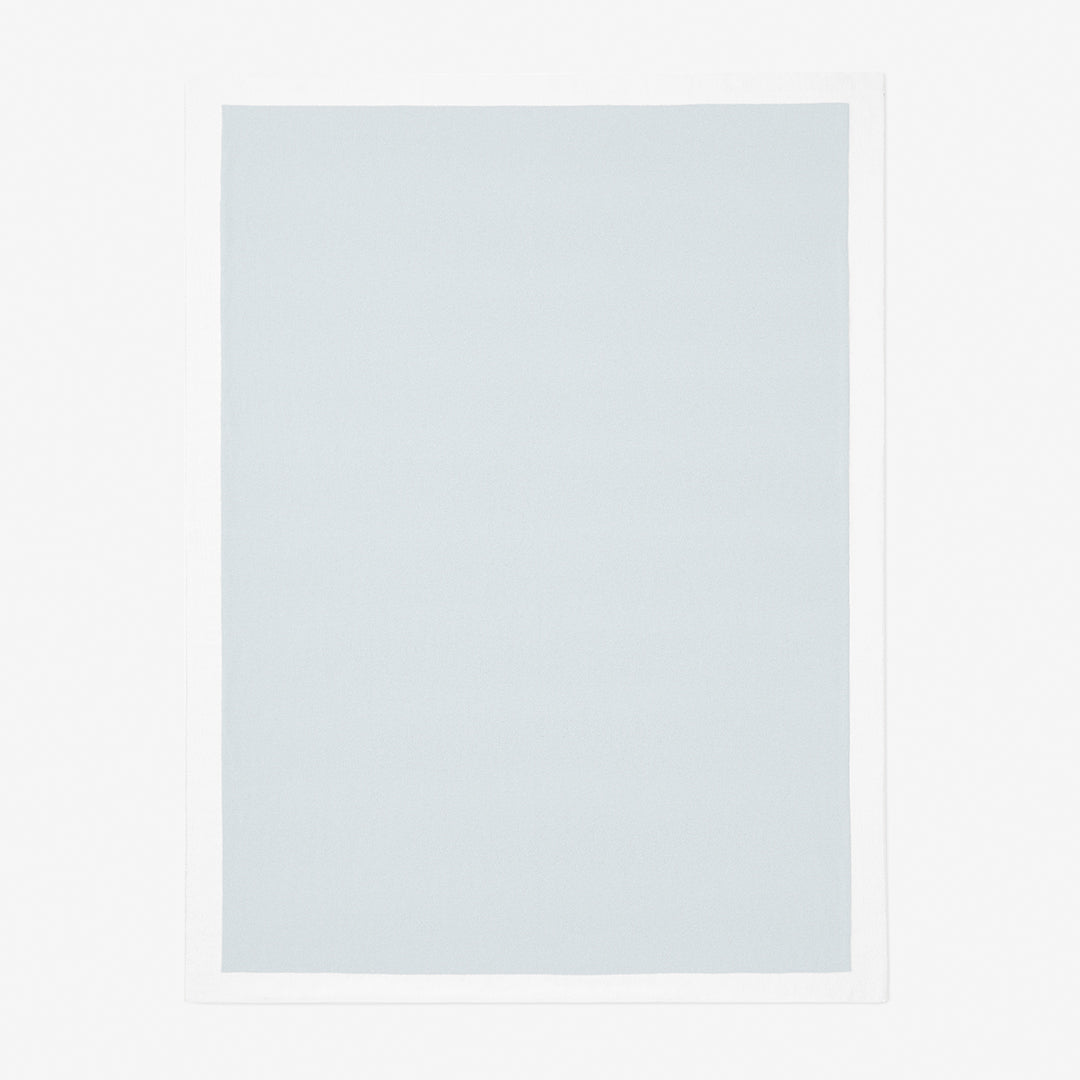 Unisex | Pale Blue Cashmere Baby Blanket | Blue