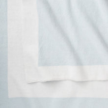 Unisex | Pale Blue Cashmere Baby Blanket | Blue
