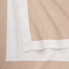 Unisex | Camel Cashmere Baby Blanket | Tan