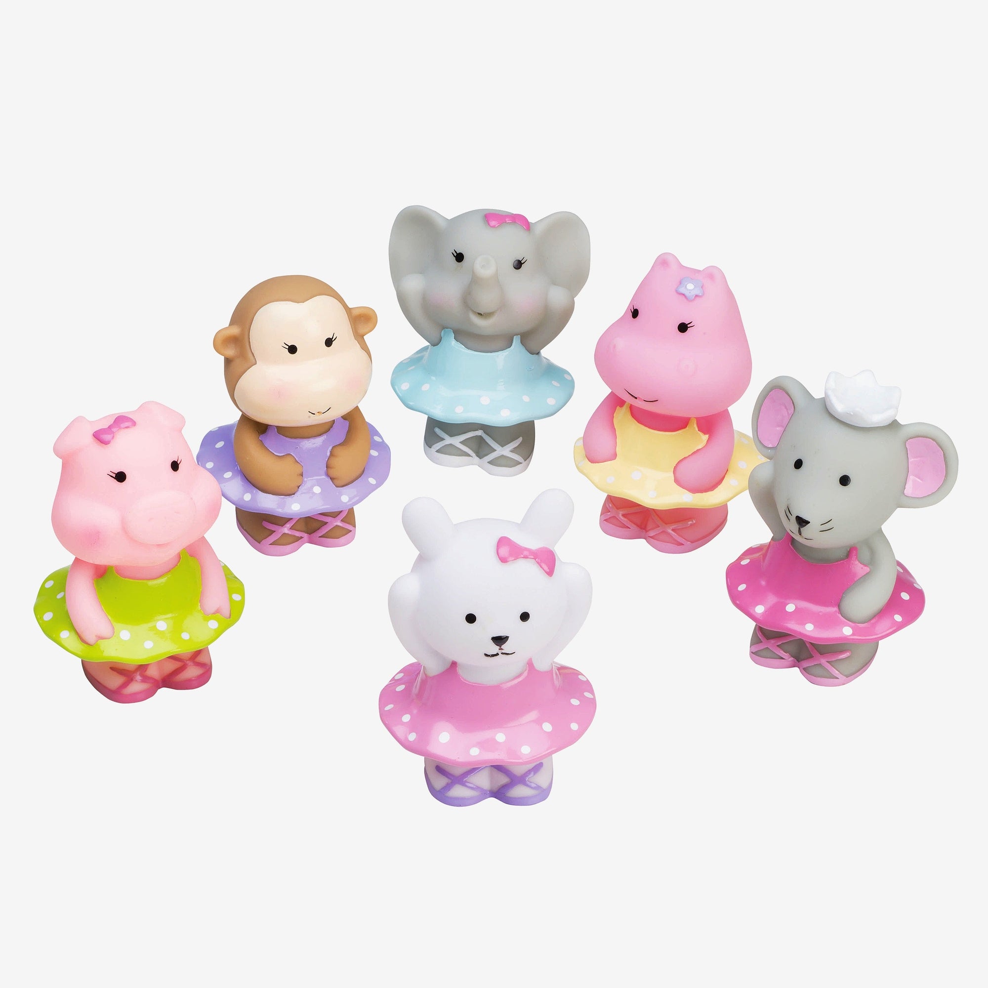 Unisex | Ballet Party Squirtie Baby Bath Toys | Multi