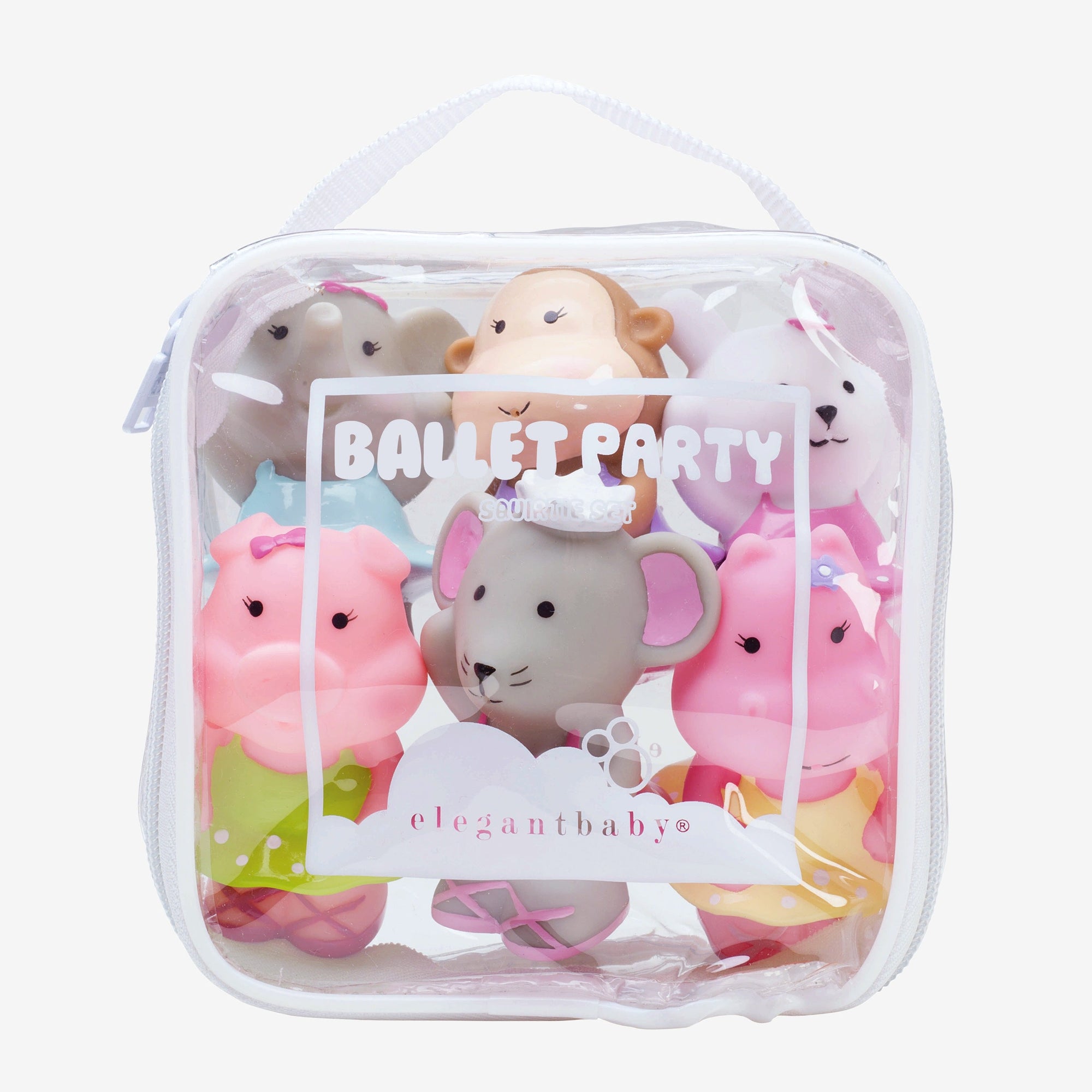 Unisex | Ballet Party Squirtie Baby Bath Toys | Multi