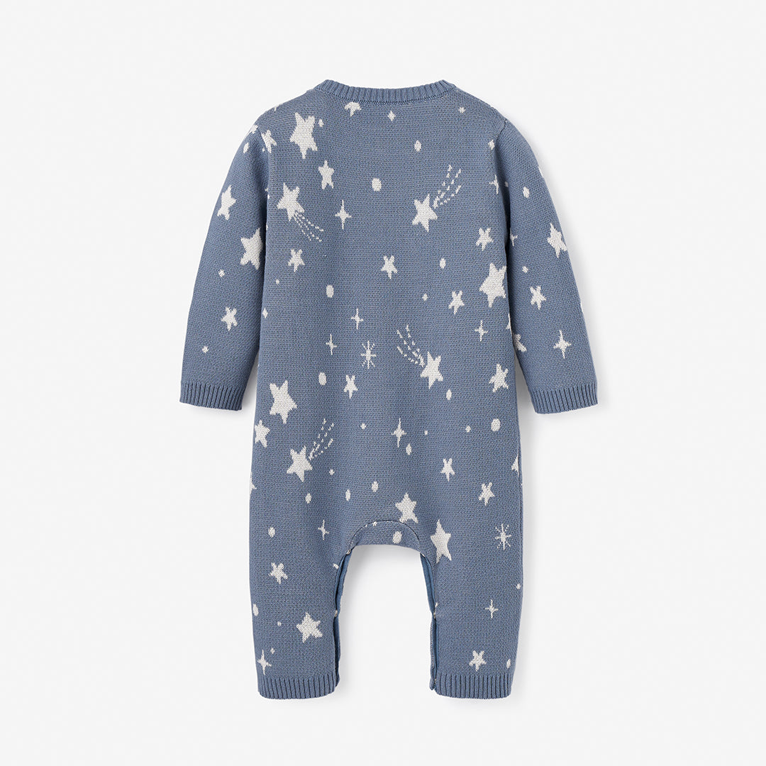 Boys | Knit Baby Jumpsuit | Blue