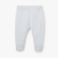 Boys | Blue Fine Knit Cotton Baby Pant | Blue
