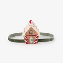 Girls | Gingerbread House Felt Baby Headband | Multi