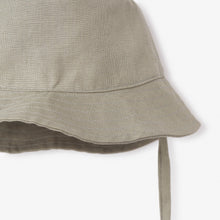 Unisex | Olive Green Linen Bucket Hat | Olive Green