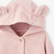 Girls | Pale Pink Seaside Safari Terry Beach Coverup | Pink