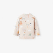 Boys | Seaside Safari Baby Rash Guard | Wheat