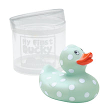 Unisex | Sage Polka Dot Rubber Duckie | Blue