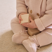 Girls | Sofia & Finn Pale Pink Knit Baby Cardigan | Pink