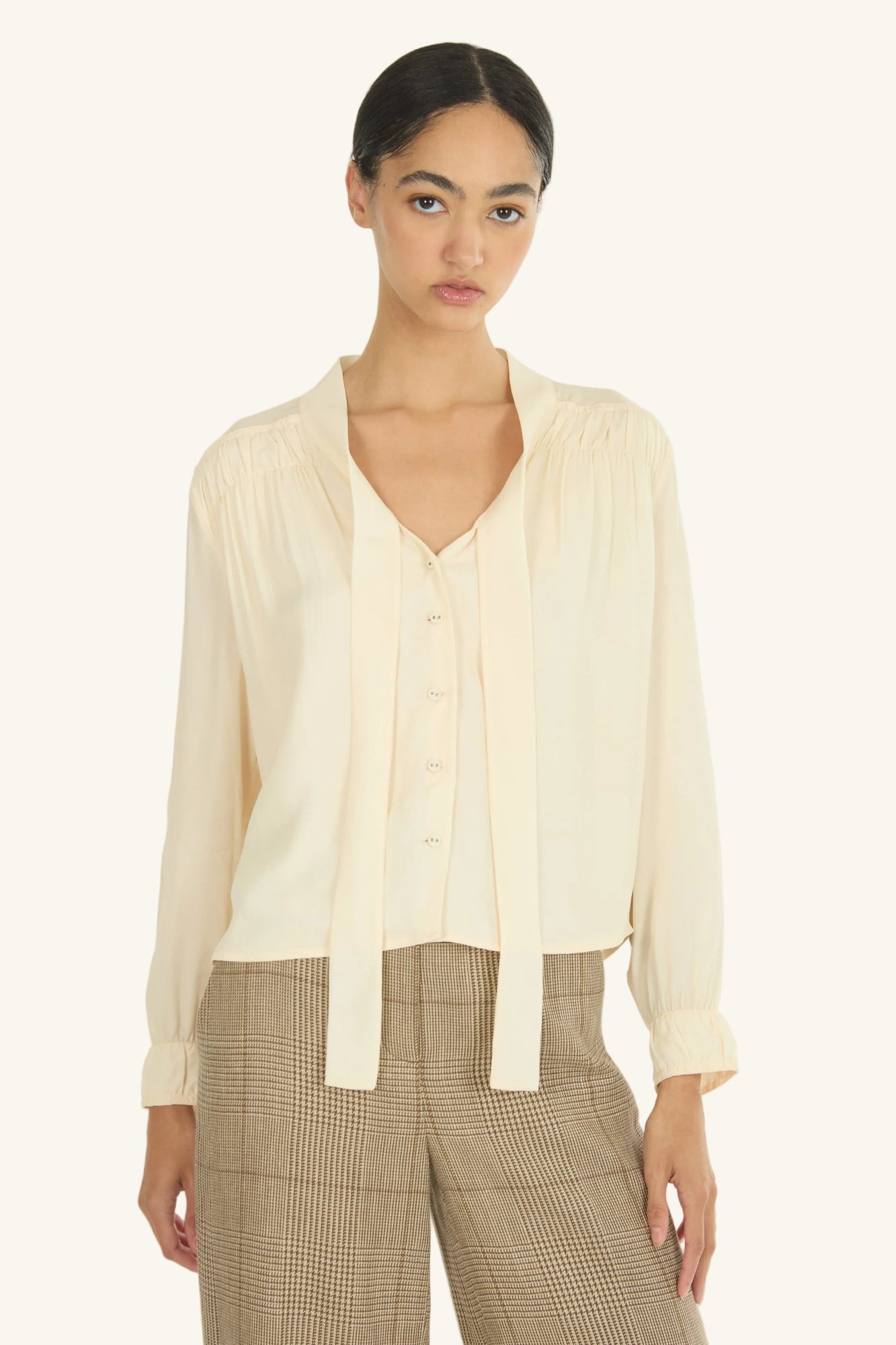 Eliza Blouse | Creme
