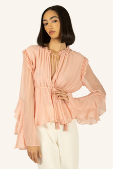 Emeline Blouse | Peach