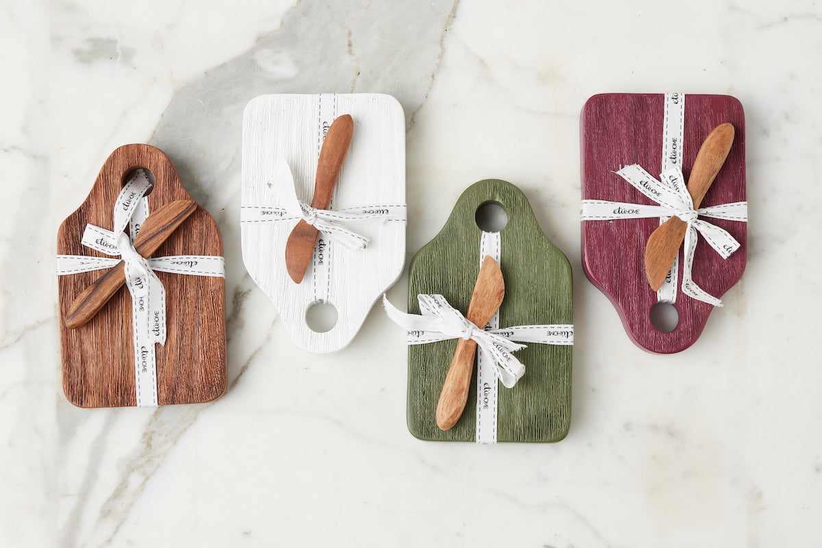 Mini Appetizer Board | Merlot Red | Small