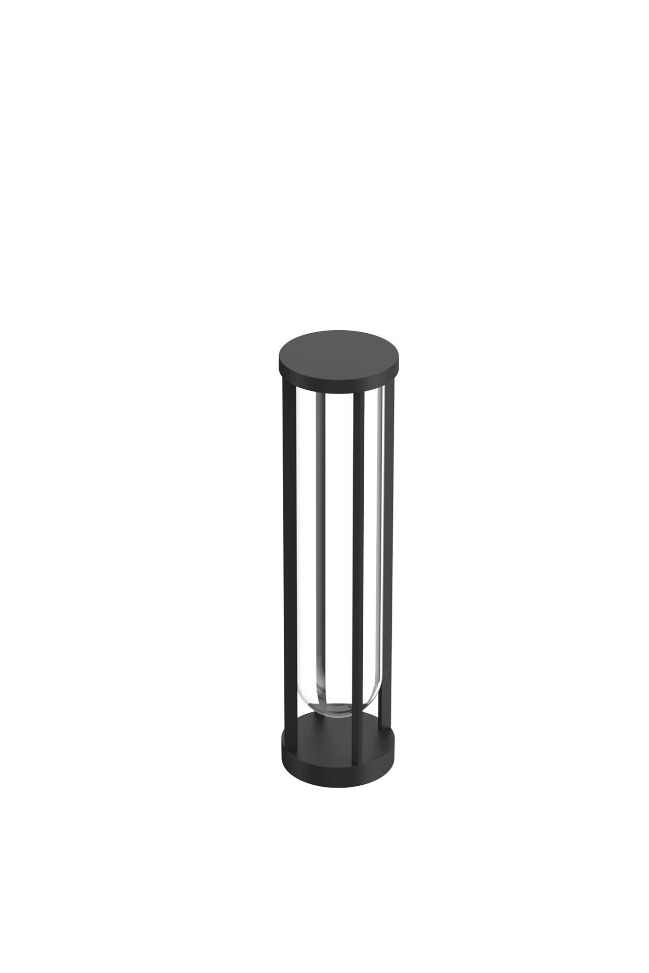In Vitro Outdoor Bollard 2 H23.6" 3000K 1-10V | Anthracite