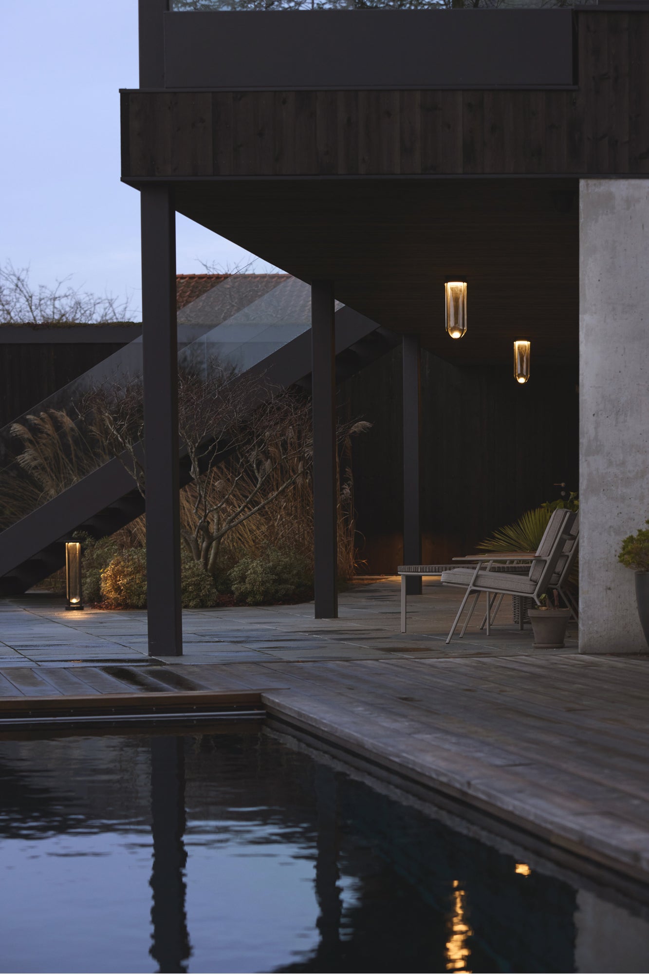 In Vitro Outdoor Ceiling 2700K | Forest Green