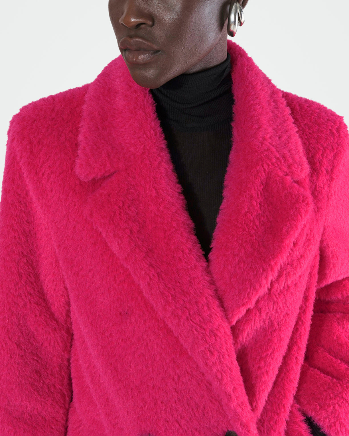 Women | Astrid Coat | Shocking Pink