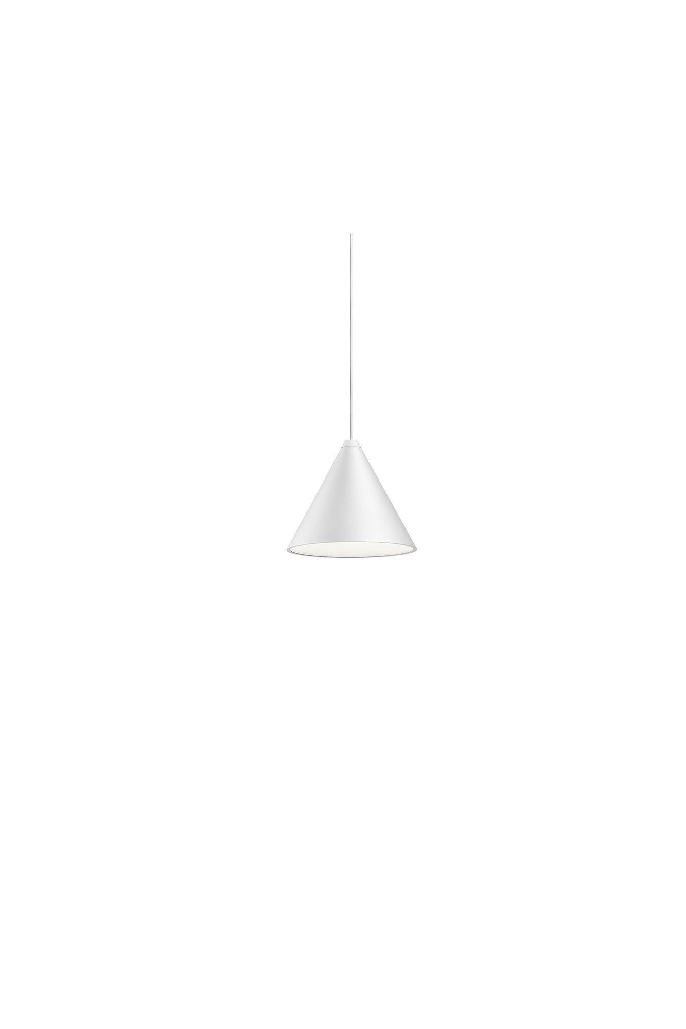 String Light Cone Suspension 22m App | White