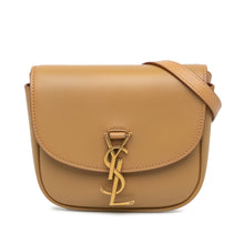 Saint Laurent | Pre-Owned Small Leather Kaia Crossbody | Brown/Light Brown