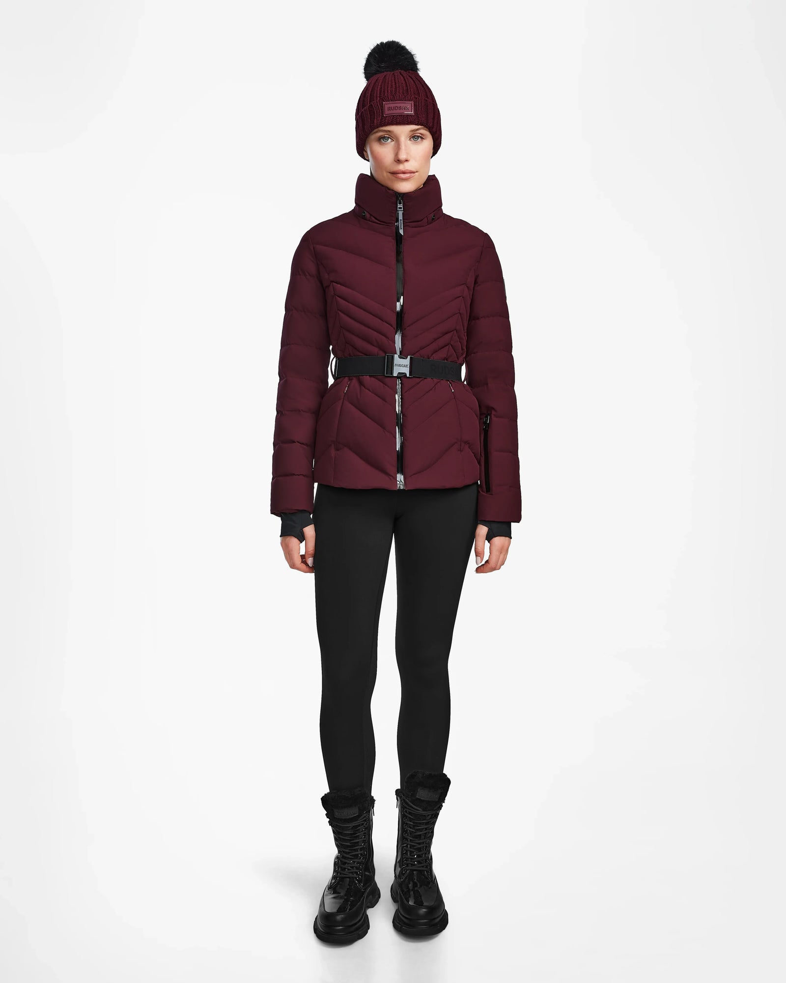 Women | Down Puffer Mikky M L123520 | Wine