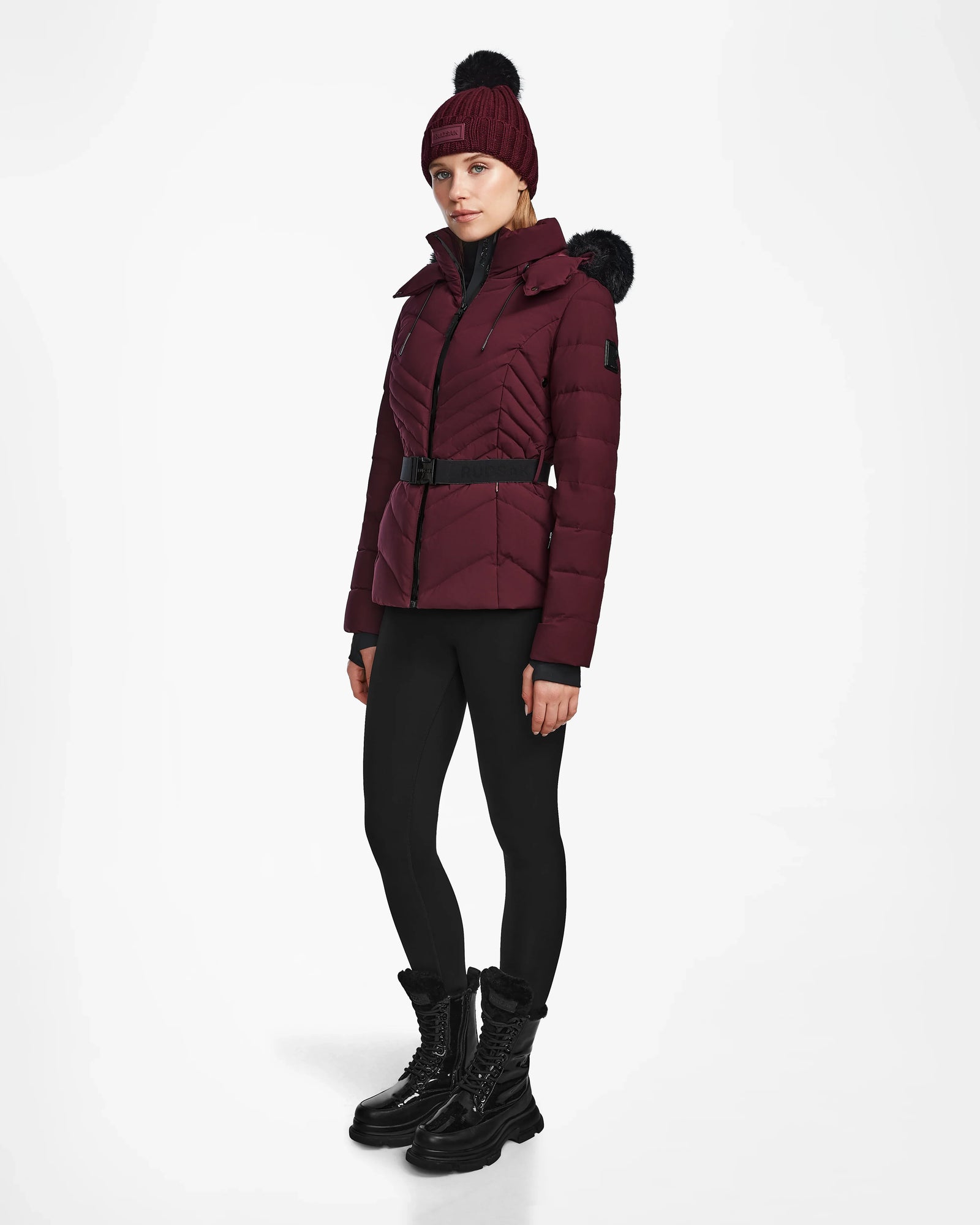 Women | Down Puffer Mikky M L123520 | Wine