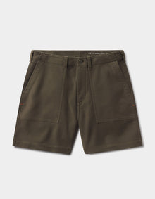 Men | Comfort Terry Utility Short | Dusty Olive