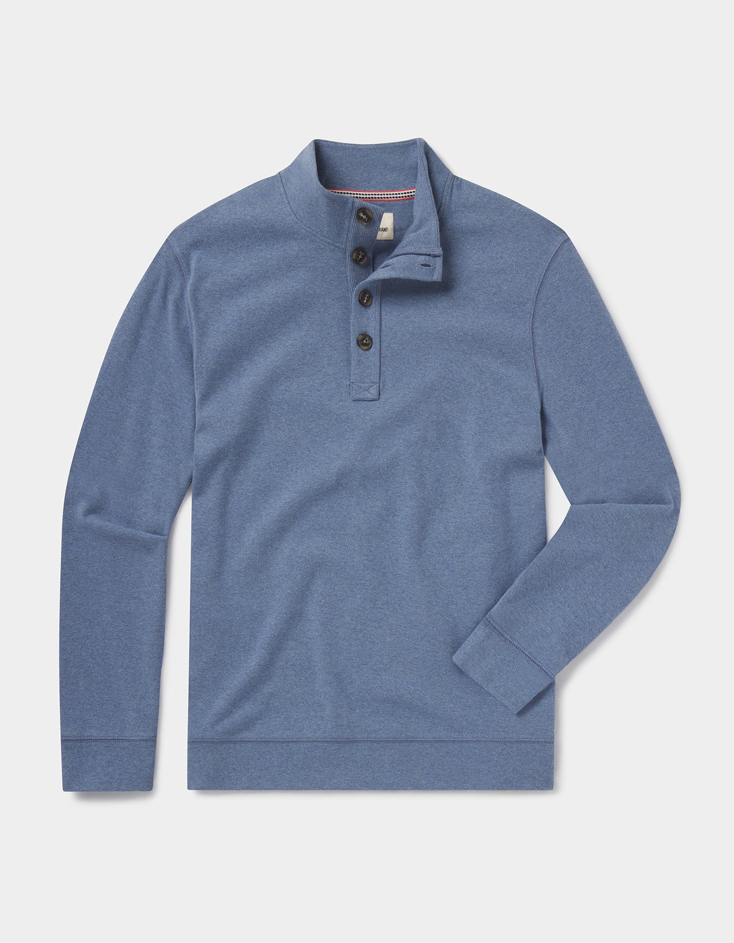 Men | Puremeso Button Popover | Slate Blue