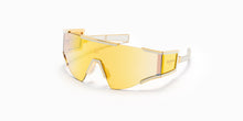 Unisex | Fleche Sunglass | Gold - Bone Enamel - Matte Crystal | Amber w/ Bronze Mirror