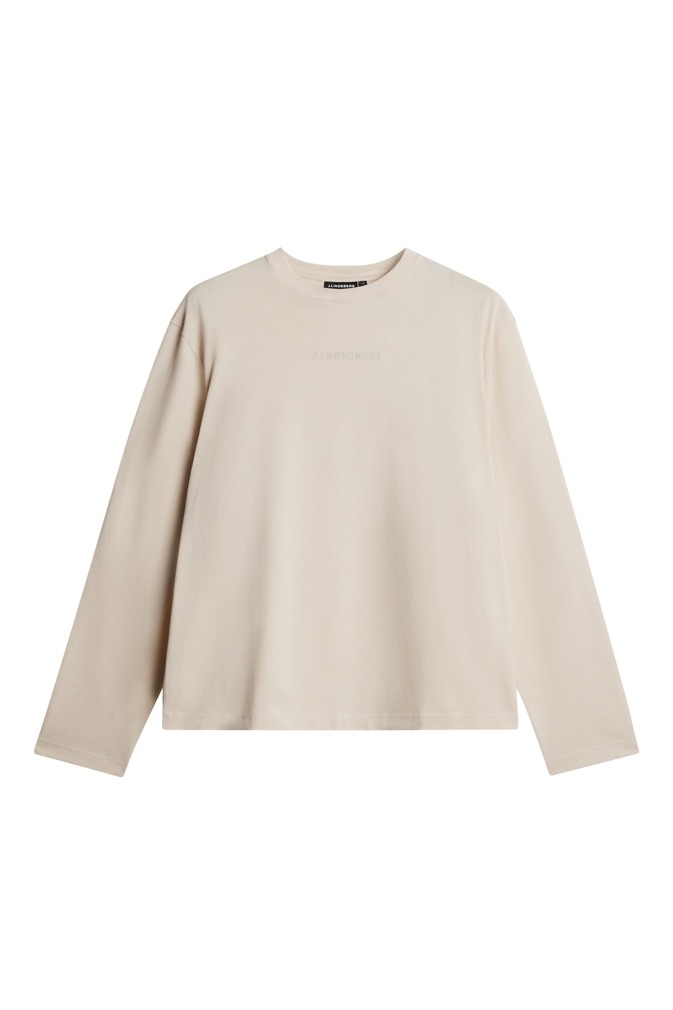 Hale Logo Longsleeve T-shirt in Moonbeam by J.Lindeberg