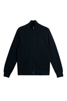 Alexis Full Zip Cardigan in JL Navy by J.Lindeberg