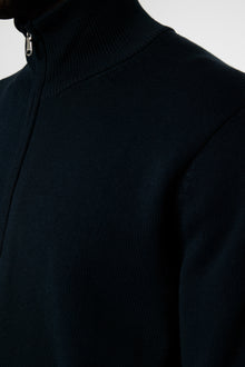 Men | Alexis Full Zip Cardigan | JL Navy